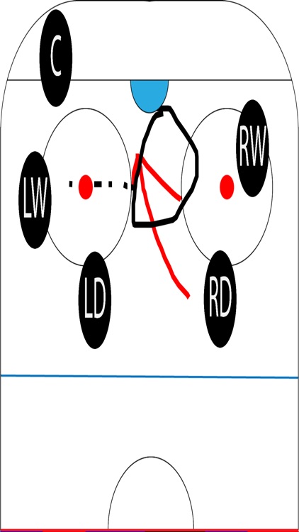 Ice hockey Whiteboard