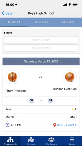 Game screenshot FCP Hoops Tournaments hack
