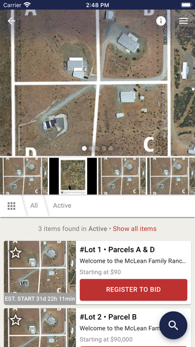 Higgenbotham Auctioneers Screenshot