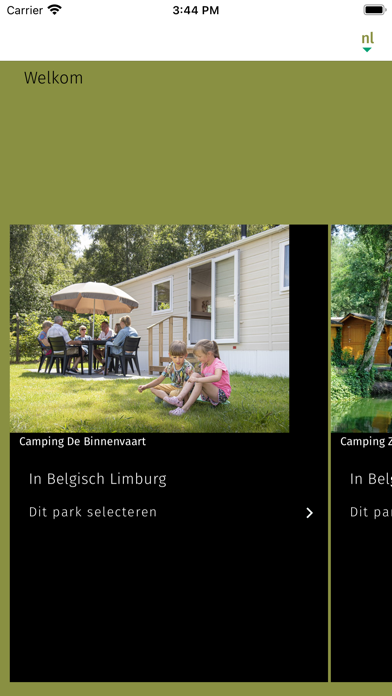 Limburg Campings Screenshot
