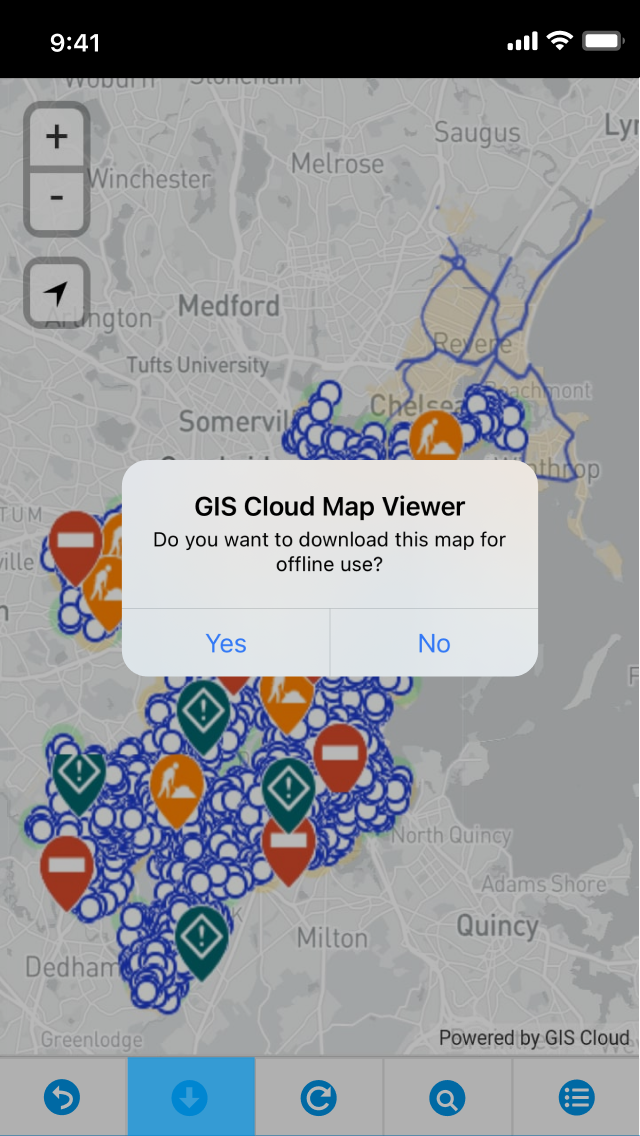 GIS Cloud Map Viewer