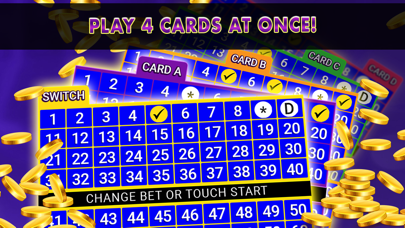 Four Card Keno Casino Games Screenshot