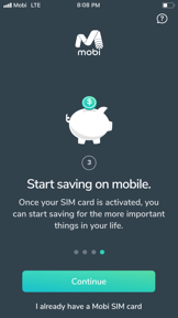 mobi screenshot