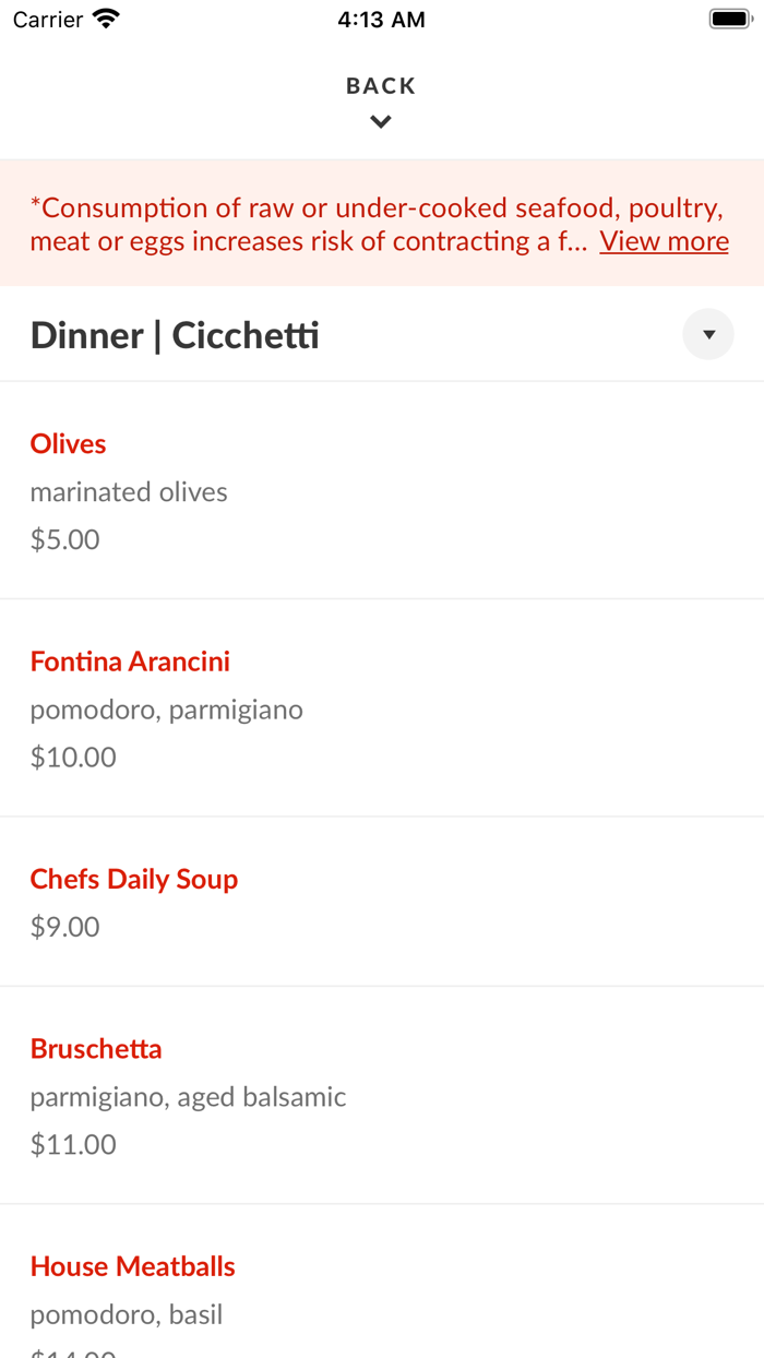 OGGI Ristorante Italiano