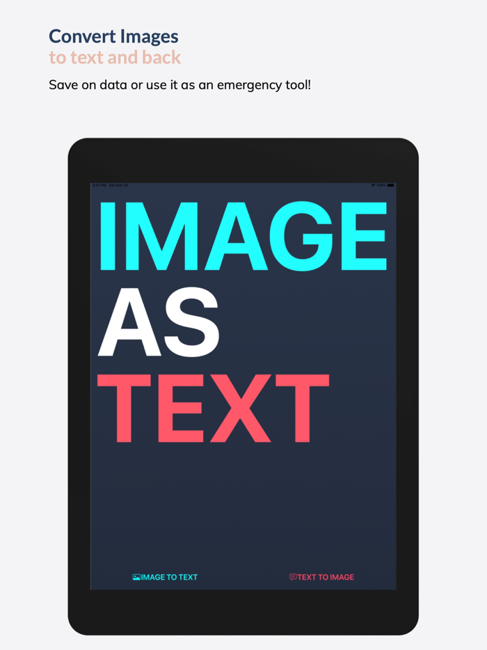 Image as Text – Script Reader
