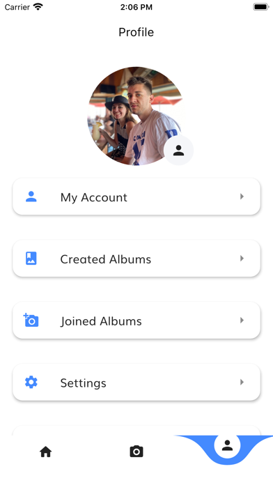 Perspective Albums Screenshot