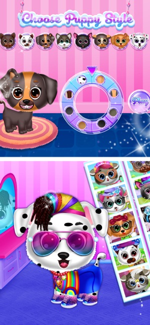 Cute Puppy Dressup - Click Jogos