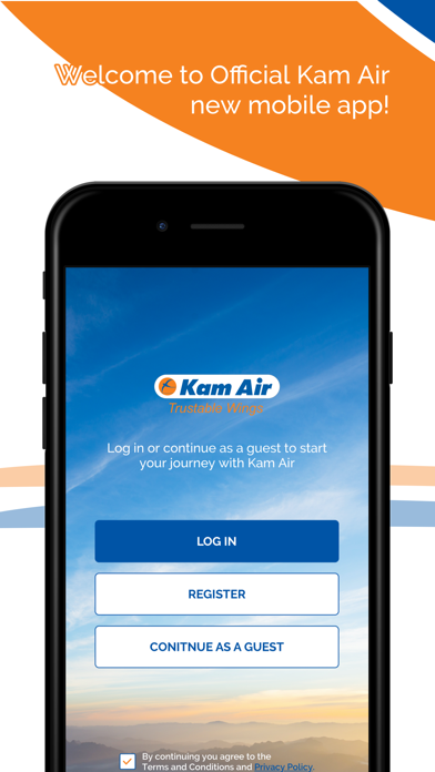 Kam Air Trustable Wings Screenshot
