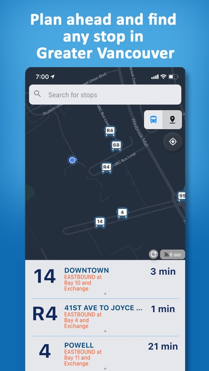 Vancouver Transit • Real-Time