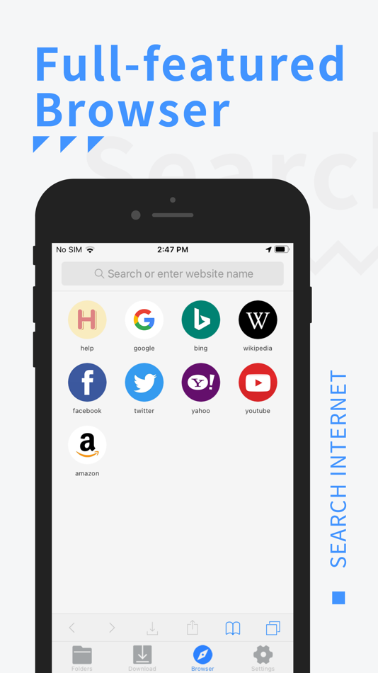 #3. File Manager master - Browser (iOS) بواسطة: 建菲 汤