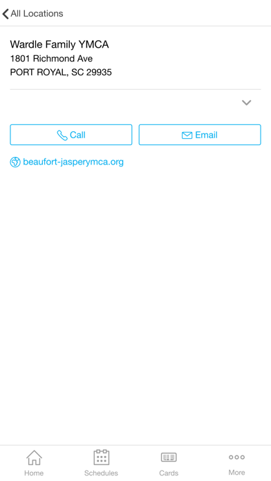 Beaufort-Jasper YMCA Screenshot