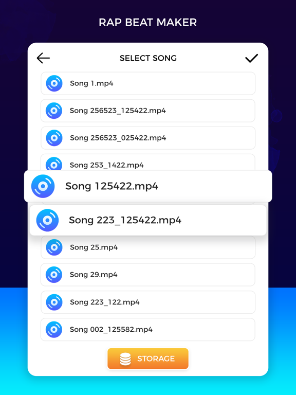 Rap Beat Maker - Music Maker iPad screenshot 1 - Music app
