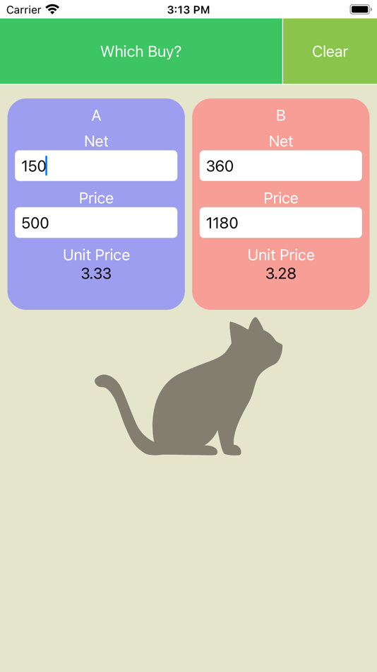 #1. Which is better value (iOS) 由: akira ohmachi