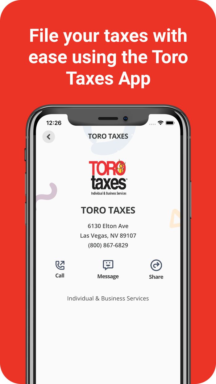 Toro Taxes