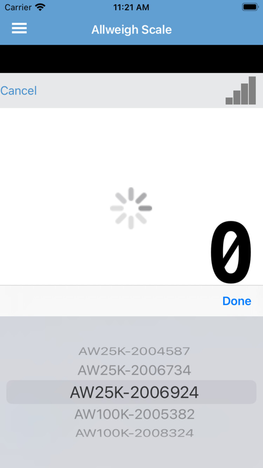 #2. Allweigh Scale (iOS) 由: Allweigh Scale Systems Inc.