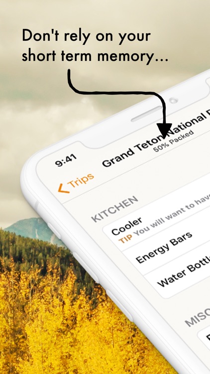 Packaroo - Packing Lists