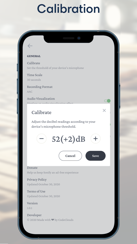 #3. Sonify - Sound Meter (iOS) 来自: CODECLOUDS IT SOLUTIONS PRIVATE LIMITED