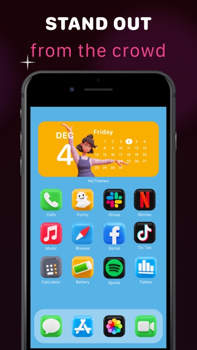 Themes Widgets Icon, Screen 14 Screenshot