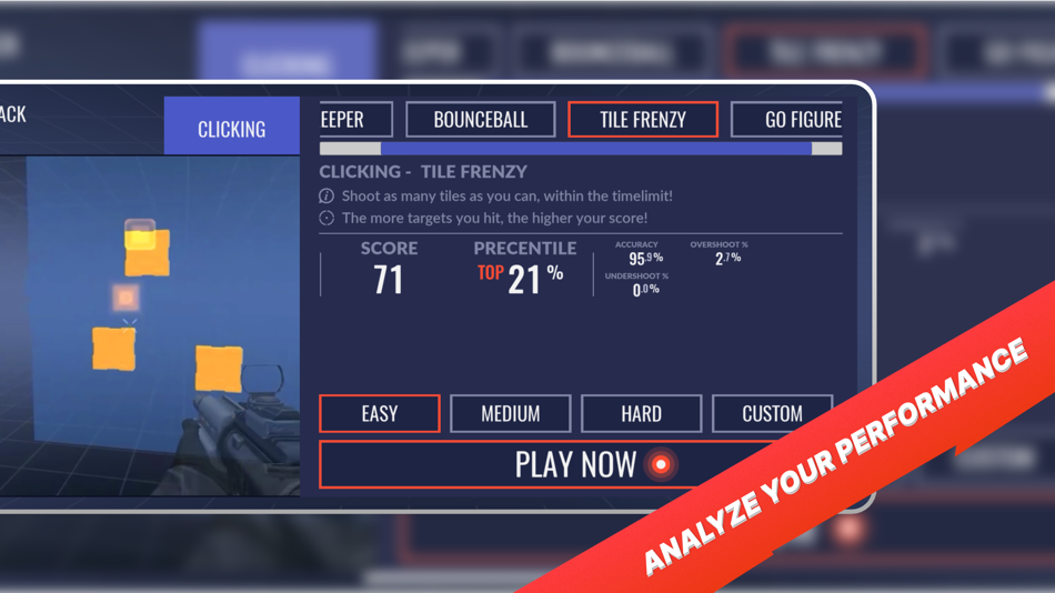 #3. 3D Aim Trainer (iOS) Podle: 3D Aim Trainer