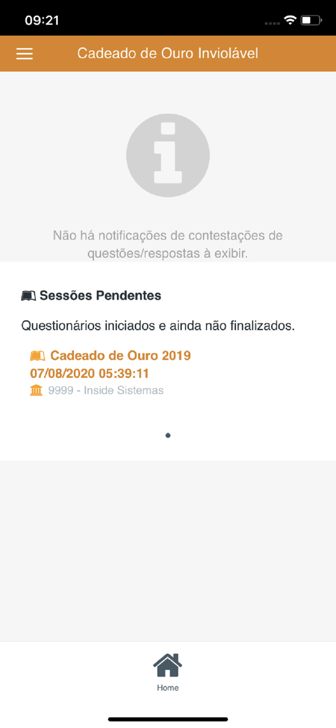 Inviolável Cadeado de Ouro