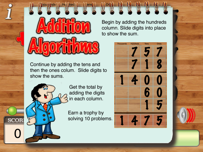 Addition Algorithms