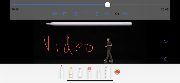 DrawOnVideo - markup on video