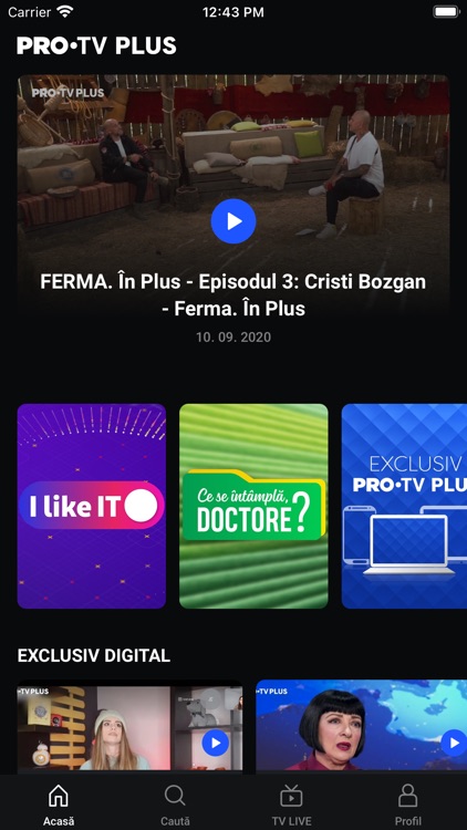 Pro tv plus ferma 2020