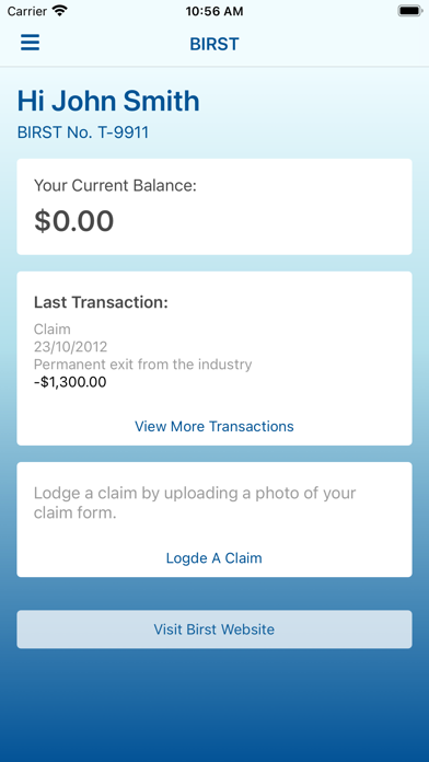 BIRST Screenshot