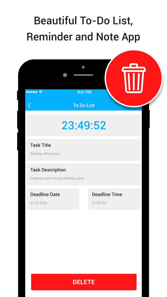 #5. To Do List : Notes & Reminders (iOS) By: Nitin Katrodiya