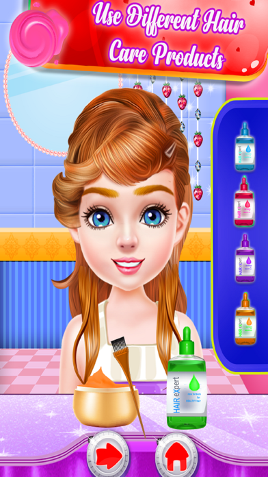 Cute Girl Super Hair Salon Screenshot