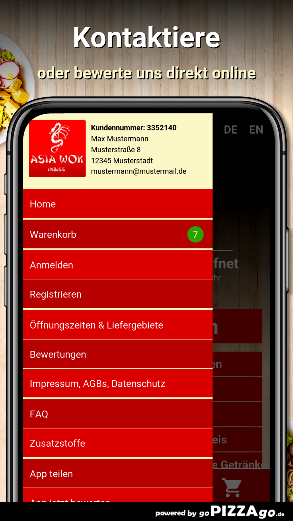 Asia Wok Imbiss Lüneburg Free Download App for iPhone - STEPrimo.com