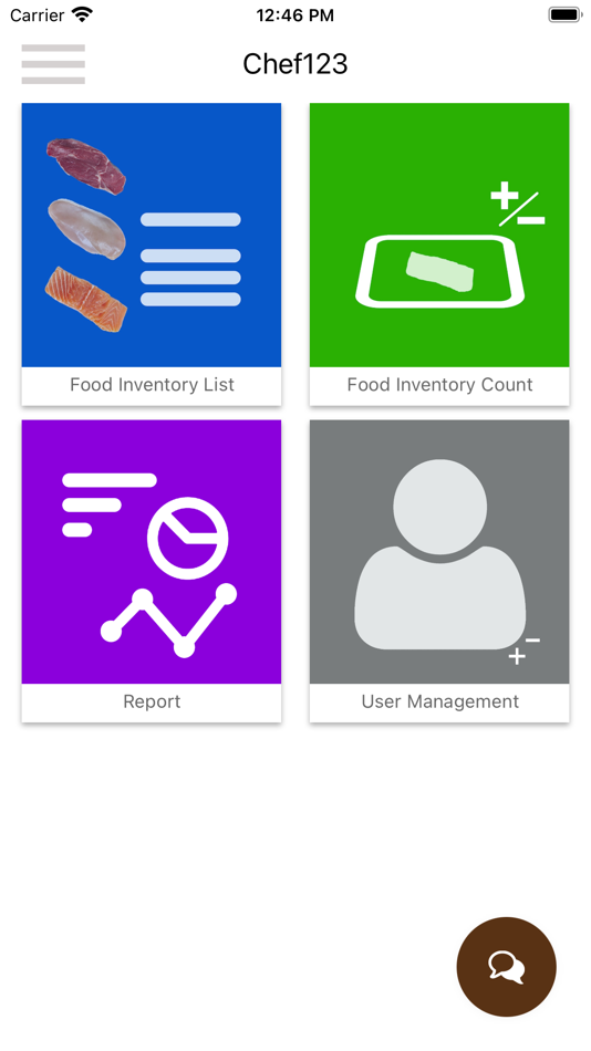 #2. Chef123 food inventory tool (iOS) By: ReFleX Wireless Inc.