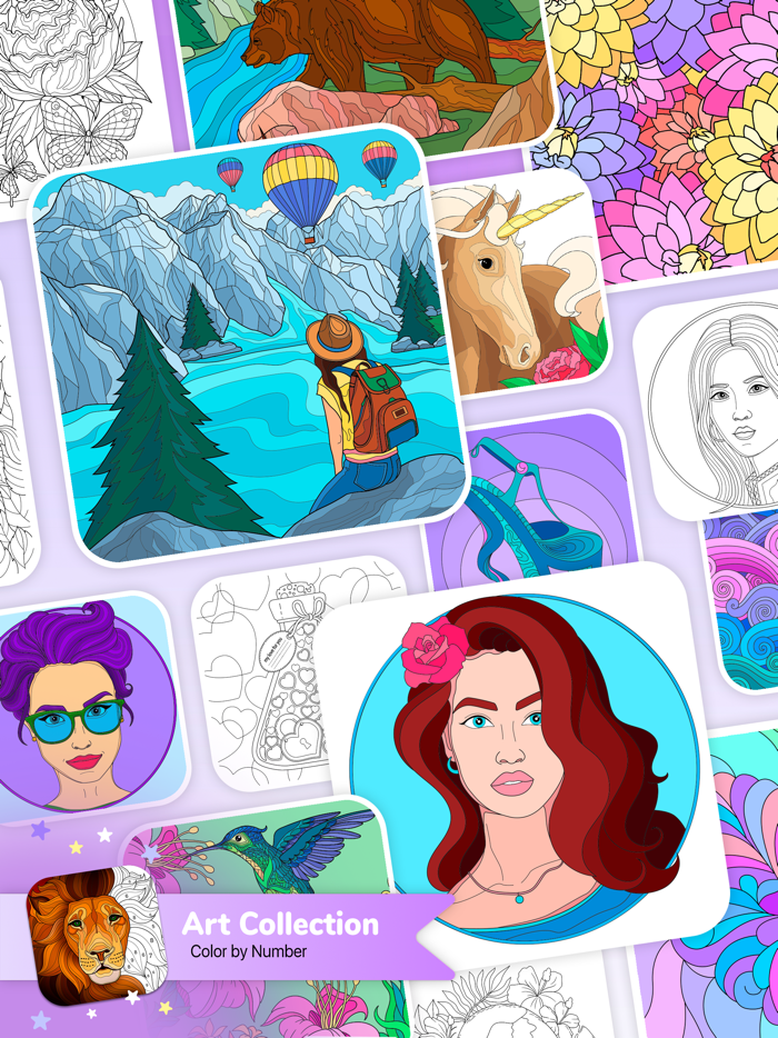 Art Collection Color by Number