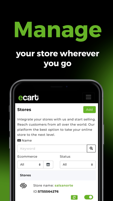 Ecart Seller Screenshot
