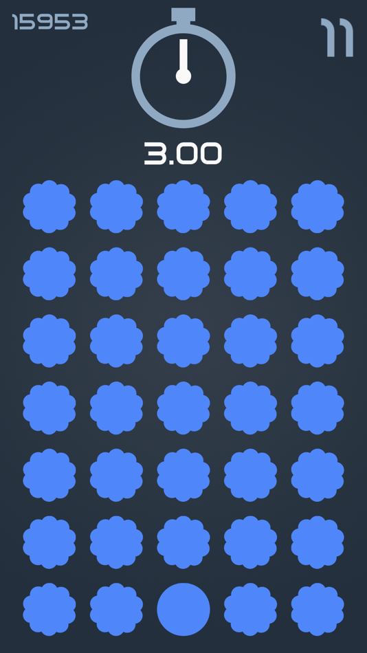 #7. 3 Seconds (Can you spot it?) (iOS) Podle: Frozax Games