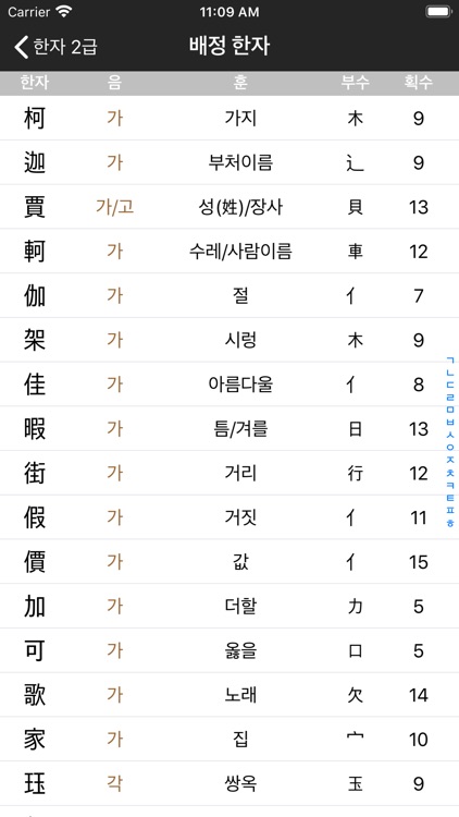 도전! 한자 2급 Chinese CharTest 2nd screenshot-6