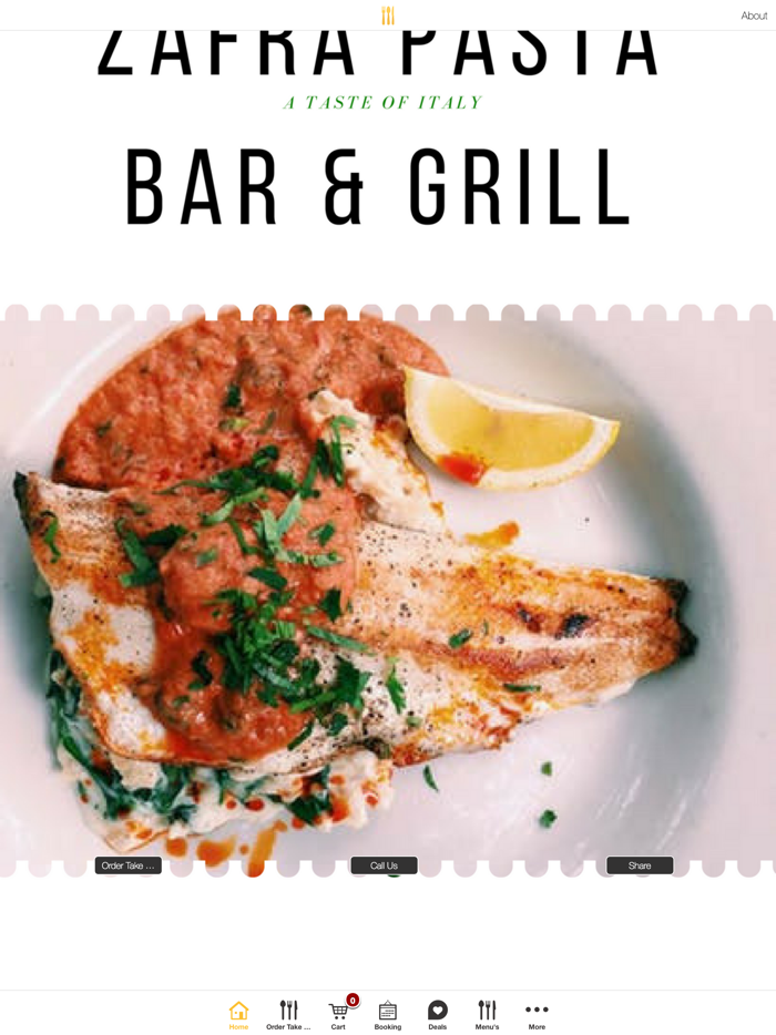 Zafra Pasta Bar and Grill