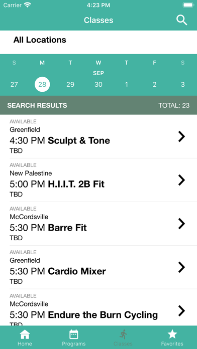 Hancock Wellness Center New Screenshot