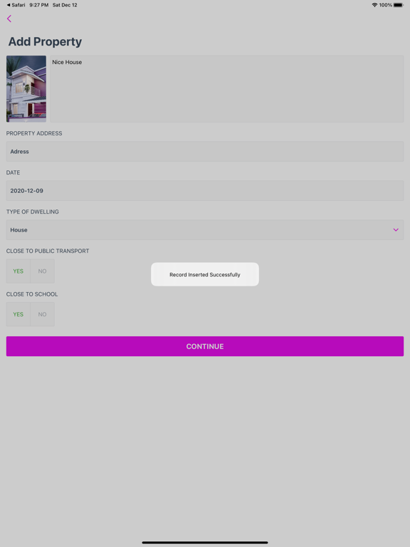 Screenshot #4 pour Neon property notes
