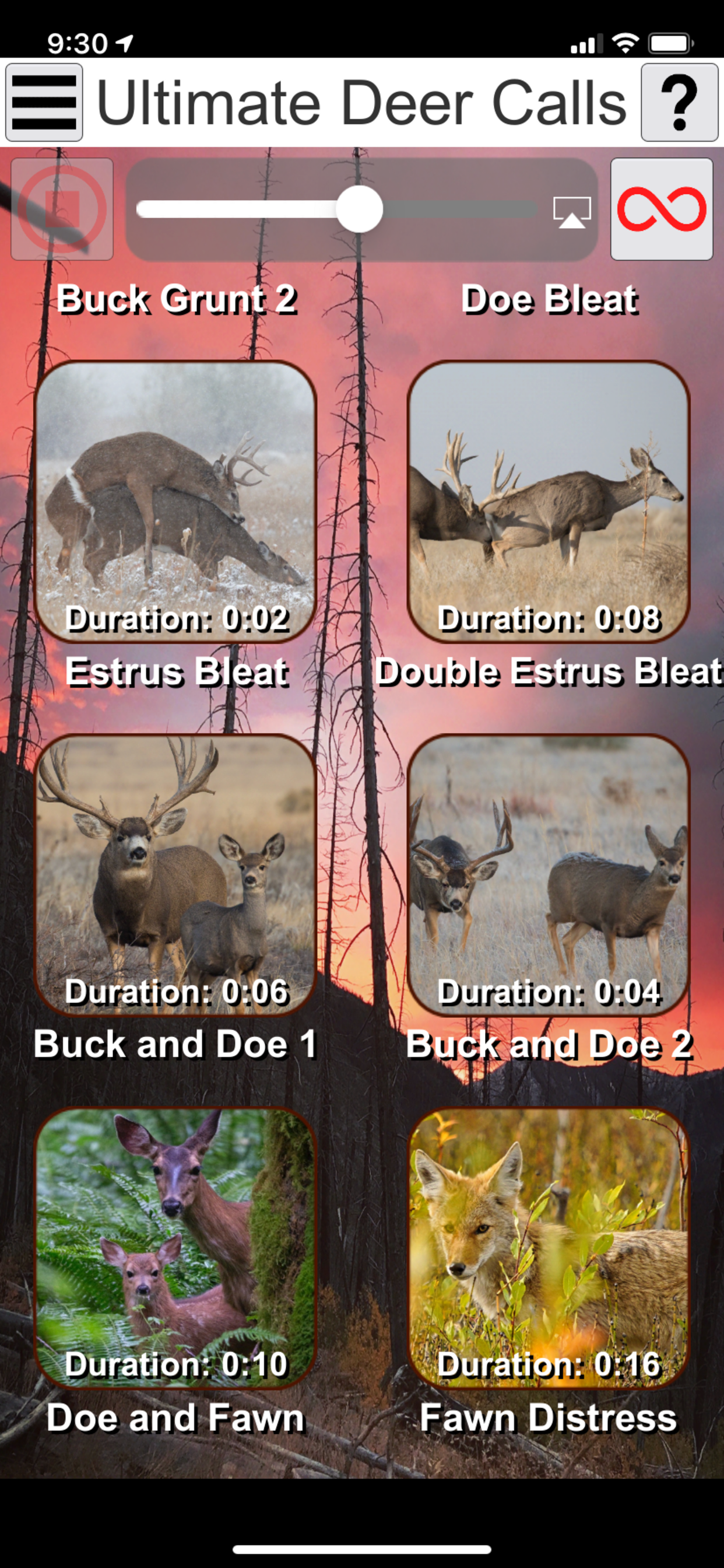 Ultimate Deer Calls screenshot 3