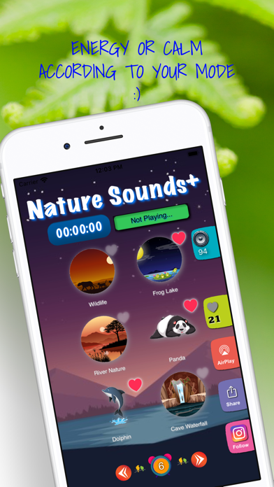 Nature Sounds + Screenshot