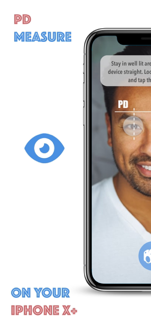 ‎Pupillary Distance Measure X Screenshot