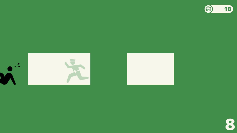 #3. ExitMan- The Dodging Game (iOS) 由: ishii yoshihiro