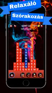 playwords: Új magyar szókereső iphone screenshot 2