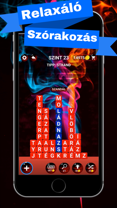 Playwords: Új Magyar Szókereső Screenshot