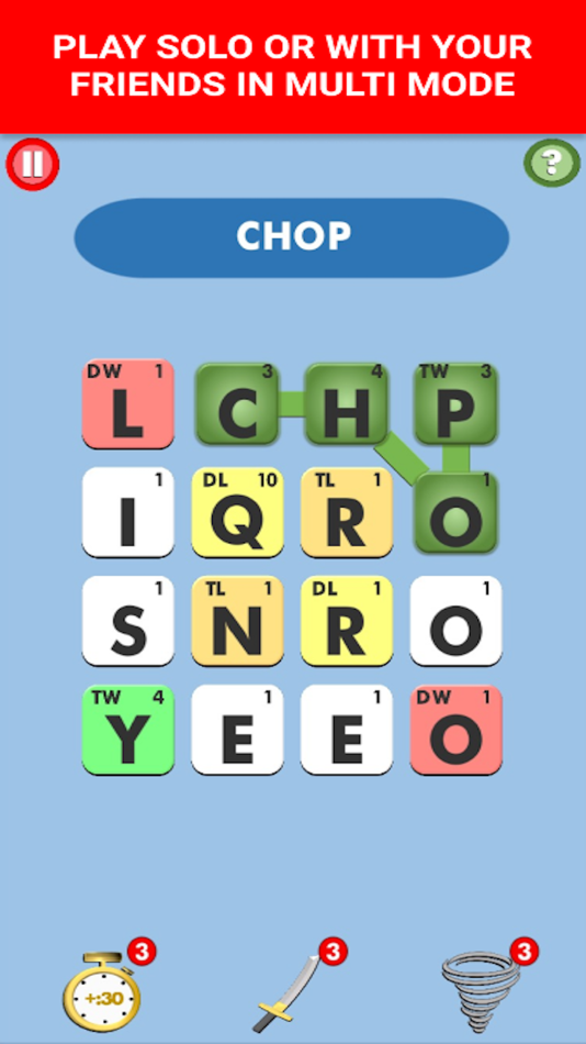 #2. Scrabboggle (iOS) Podle: Aaron Keglovits