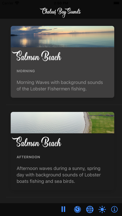 Chaleur Bay Sounds Screenshot