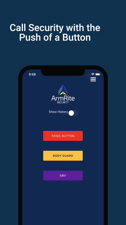 ArmRite Security Mobile App