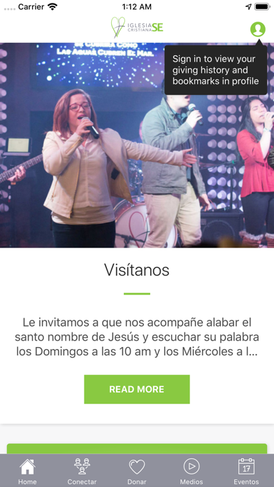 Iglesia Cristiana SE Screenshot 1 - AppWisp.com Iglesia Cristiana SE Screenshot 1 - AppWisp.com