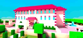 Game screenshot Pink Princess House Craft Game mod apk